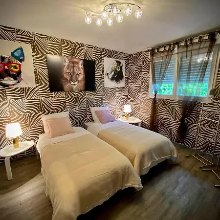 200m2 Avec Piscine Chauffée&spa&sauna&kota-grill