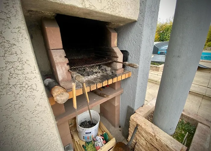 200m2 Avec Piscine Chauffee & & Sauna & Kota-grill 别墅 *